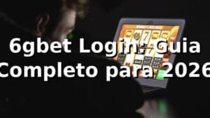 6gbet Login: Guia Completo para 2026 🚀